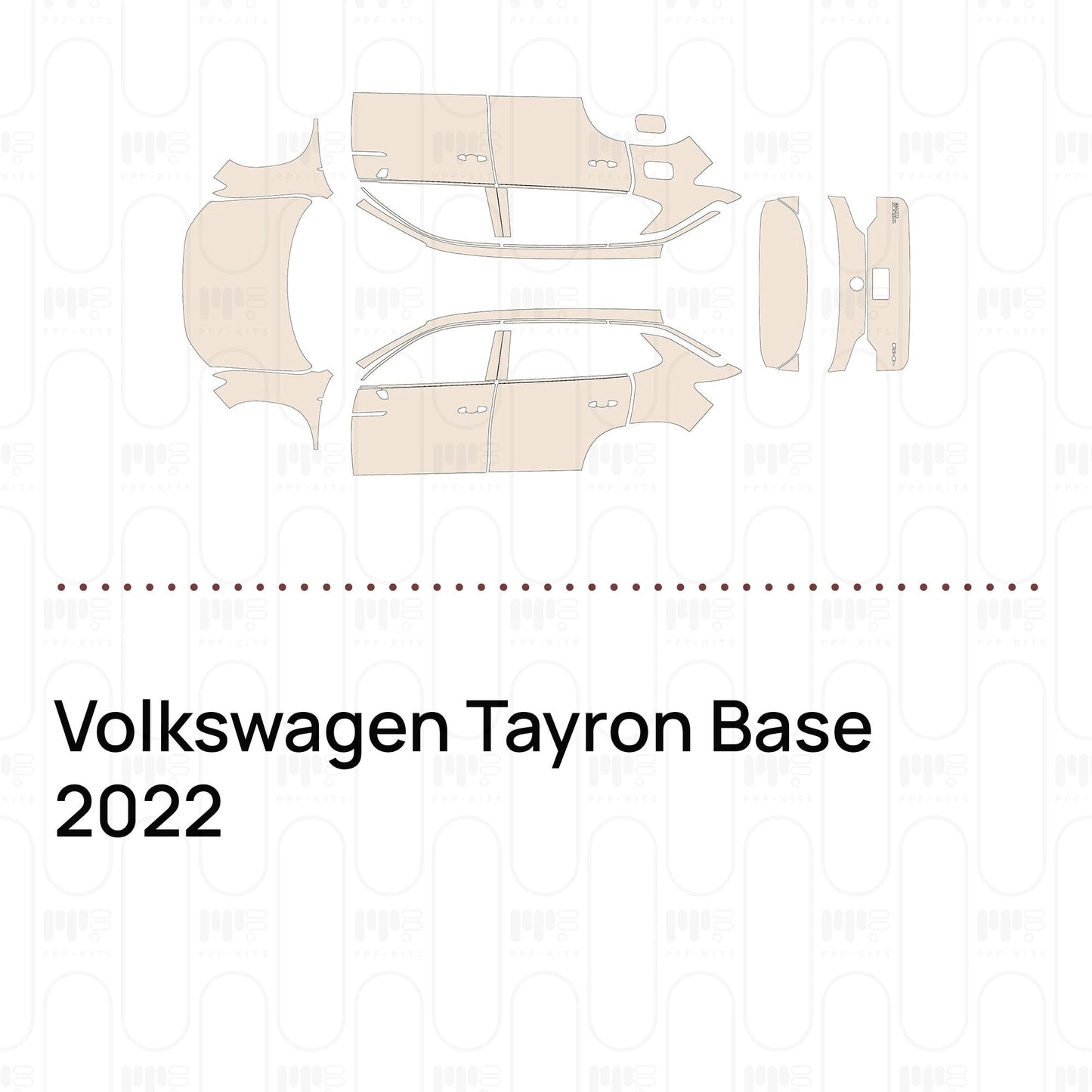 Pre-CutPPFVolkswagenTayronBase2022