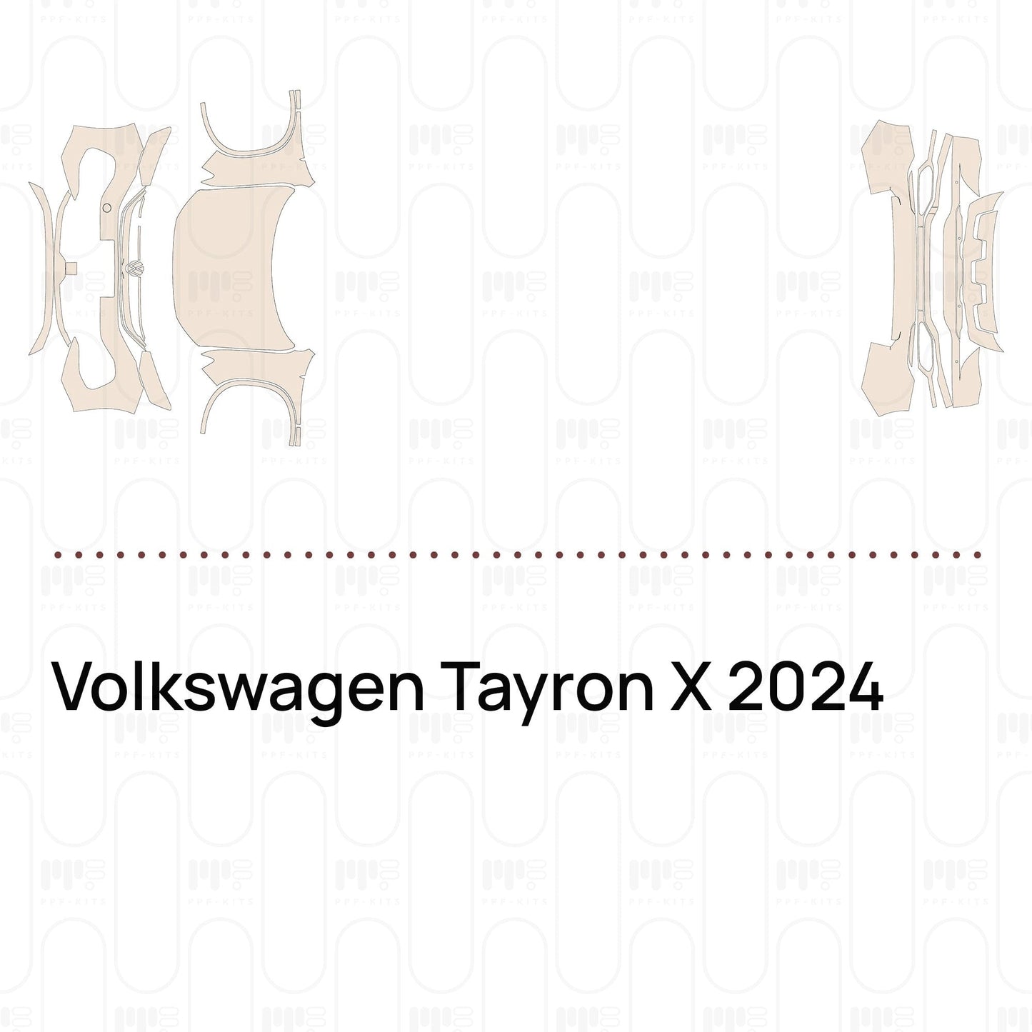 Pre-CutPPFVolkswagenTayronX2024