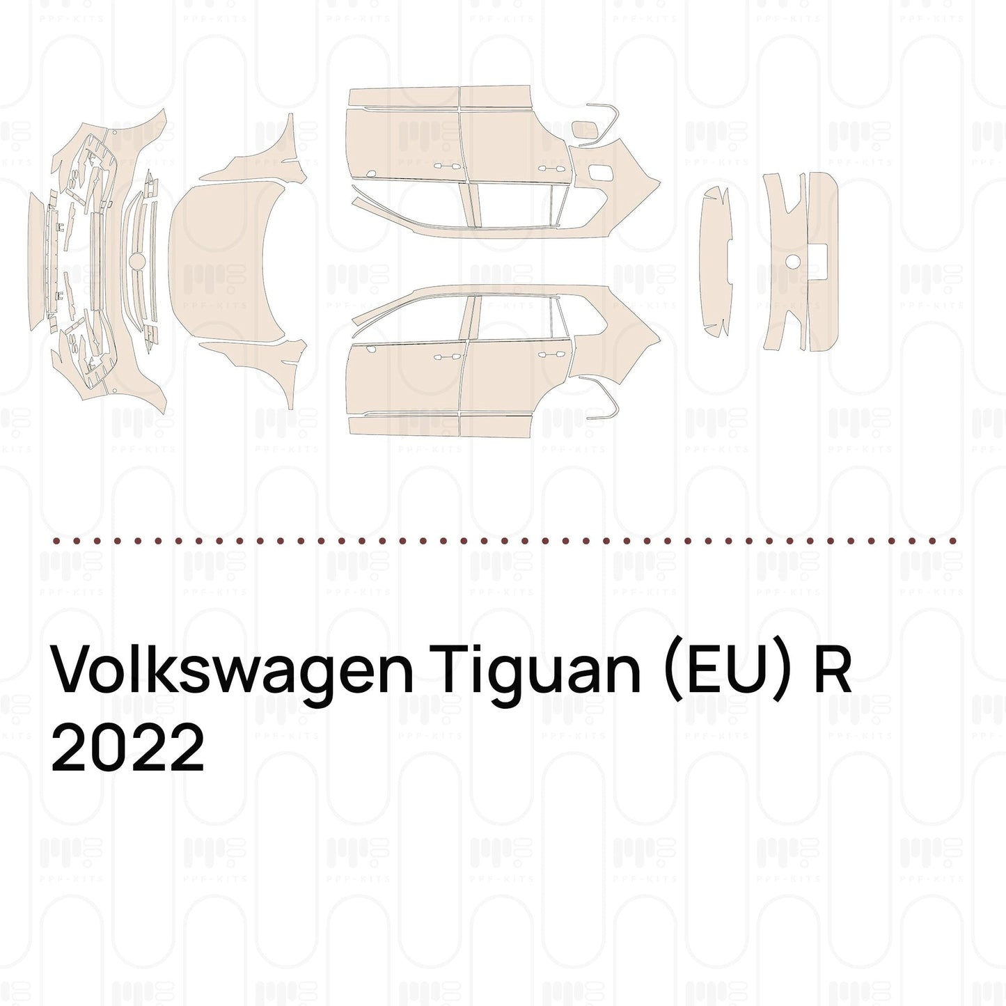 Pre-CutPPFVolkswagenTiguan(EU)R2022