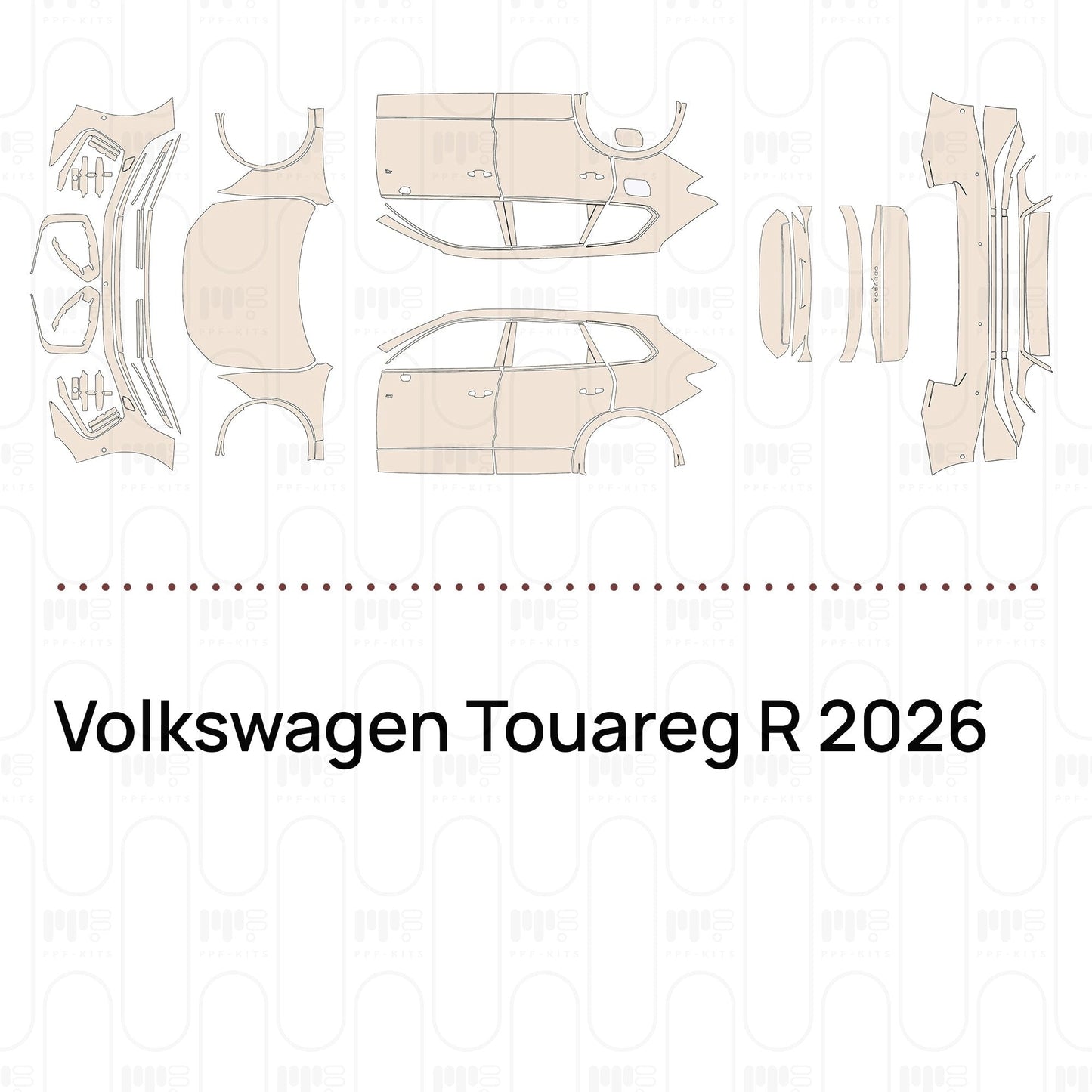 Pre-CutPPFVolkswagenTouaregR2026