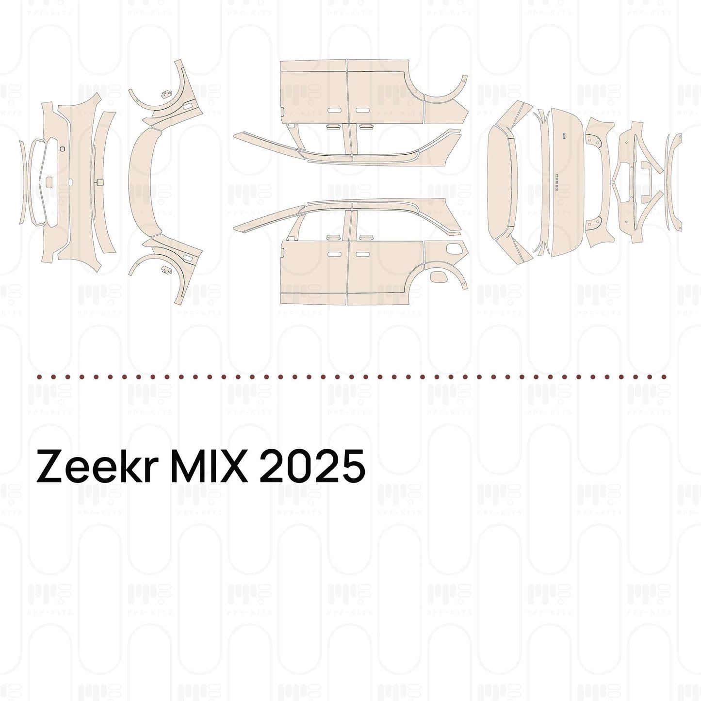 Pre-CutPPFZeekrMIX2025