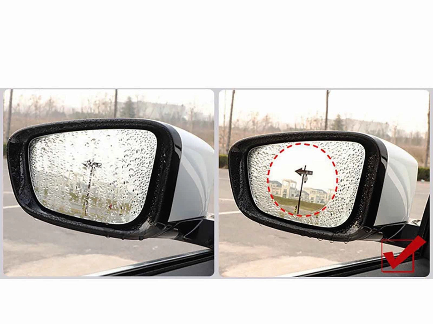RearMirror+SideWindowsAnti-fogStickerSet
