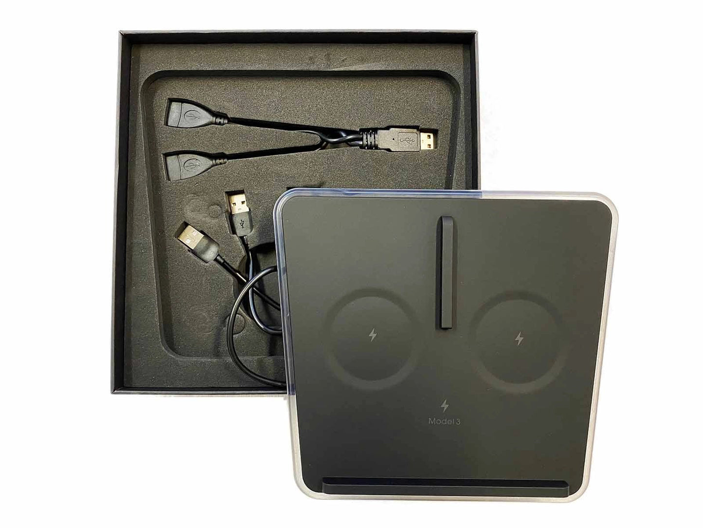 TeslaModel3:Gen2.WirelessDual-mobileSPEEDChargingPad(CE,FCCcertified)