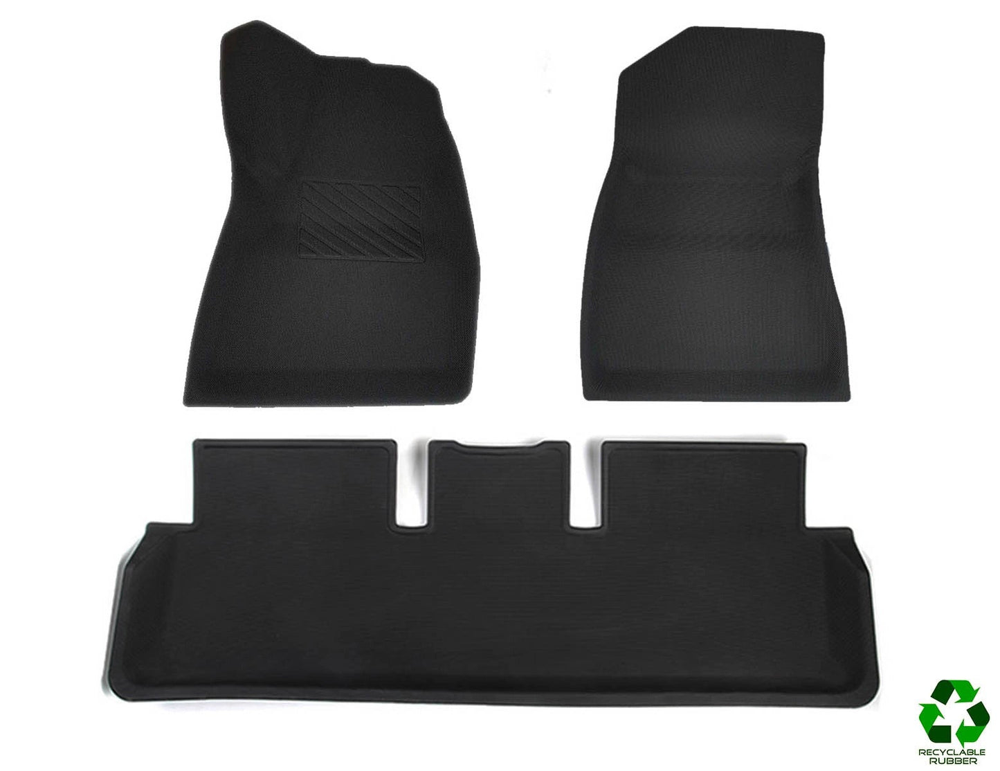 TeslaModel3:Multi-layer3DRubberAll-weatherFloorMats–RightHandDrive