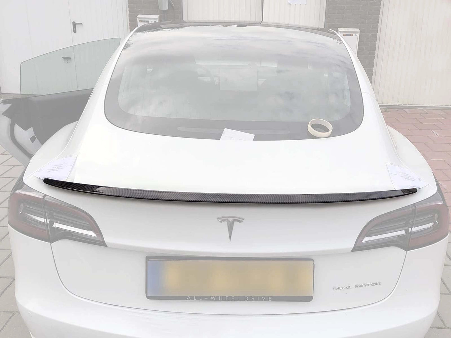 TeslaModel3:PerformanceTailSpoiler(ABS+coating)