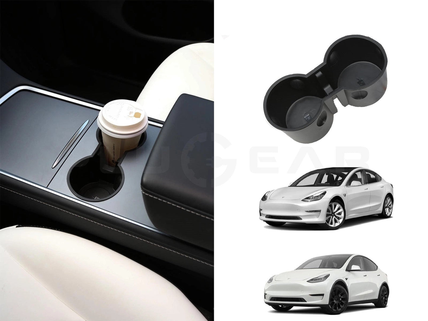 TeslaModel3andModelY:CupHolderInsert