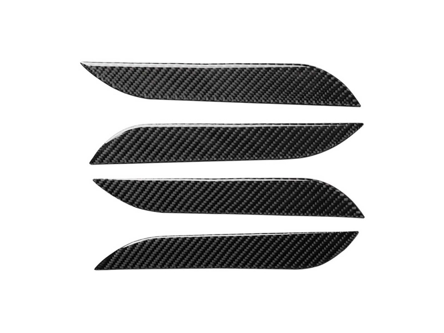 TeslaModelS:Multi-layersDoorHandleStickers(CarbonLook)