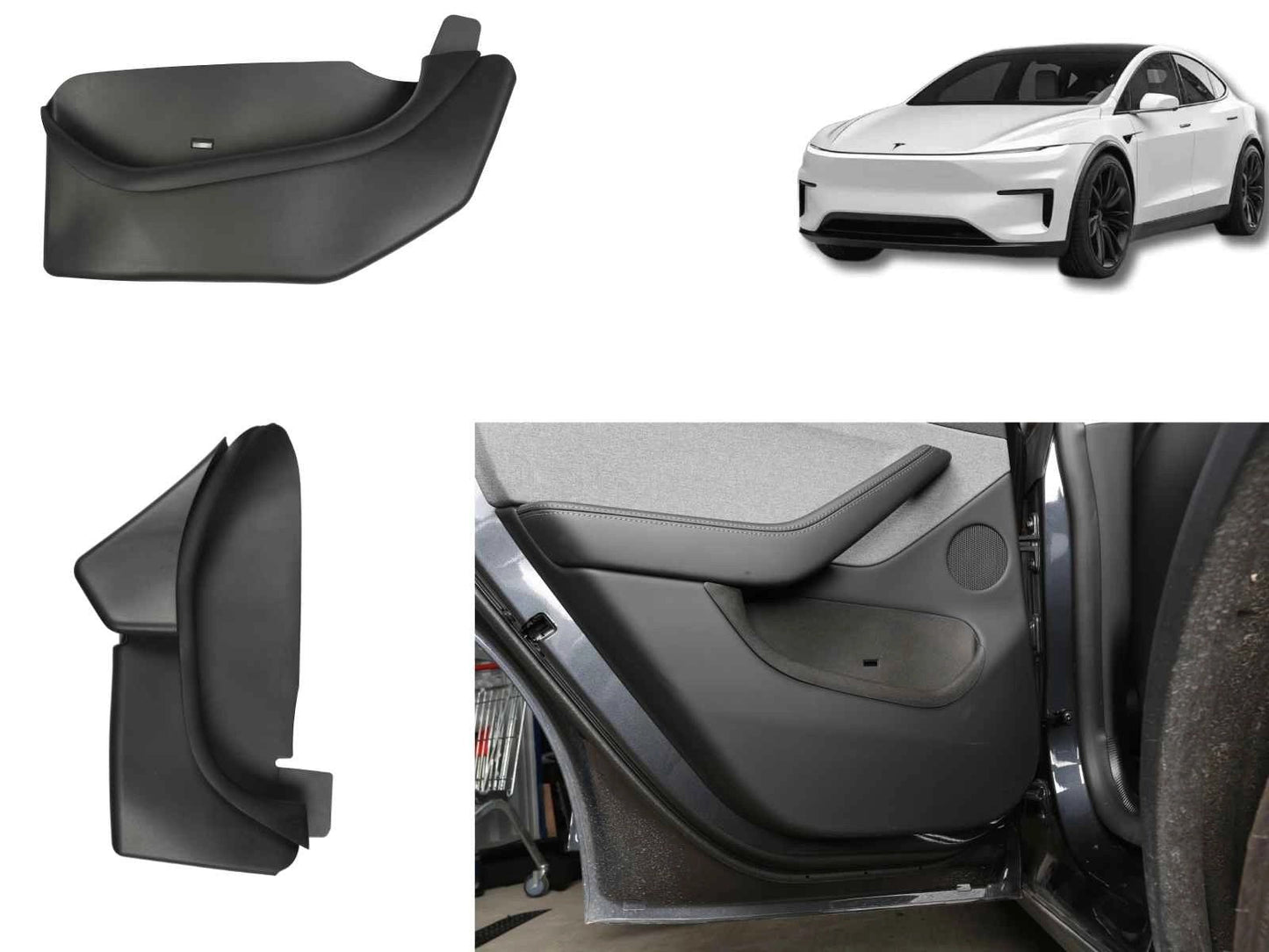 TeslaModelY2025Juniper:DoorPocketOrganizerSet(4pcs)