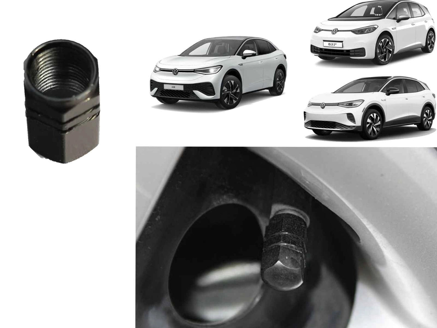 VWID.3,VWID.4,VWID.5:Wheelvalvecaps,airvalvestemcovers