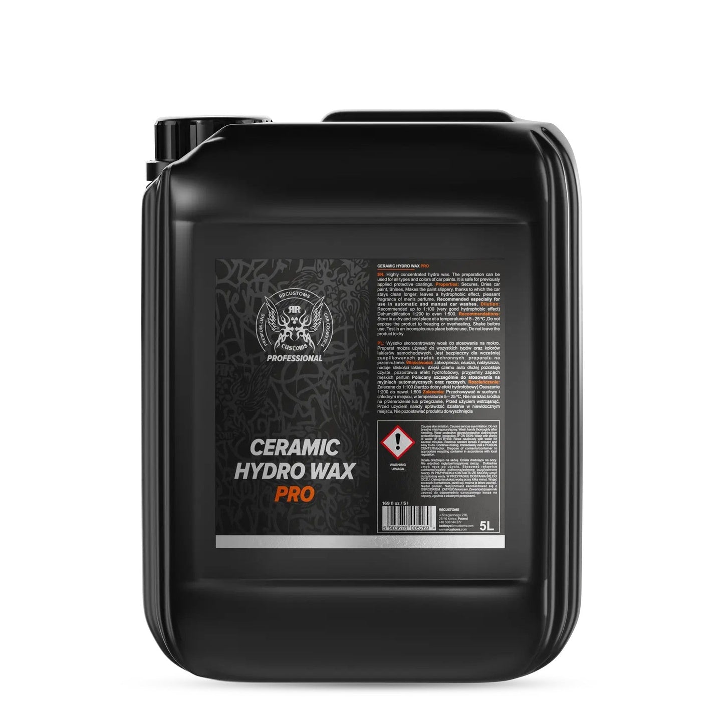 BadBoysCeramicHydroWaxPRO5Liter