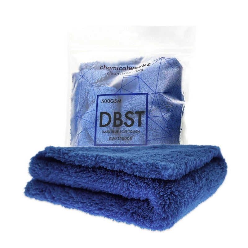 ChemicalWorkzDarkBlueEdgelessSoftTouchPremiumPoliertuch500gsm40×40dunkelblau
