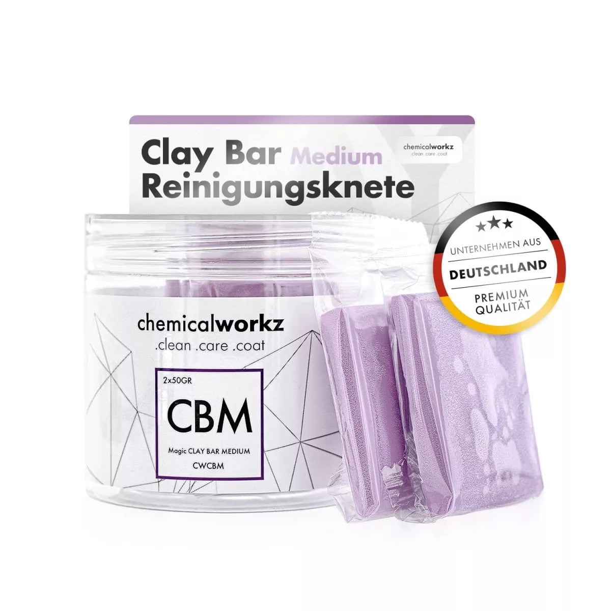 chemicalworkzMagicClayBar2×50gmedium