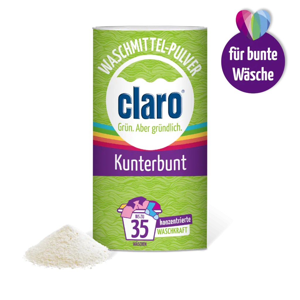 claroWaschmittel-PulverKunterbunt35Wäschen