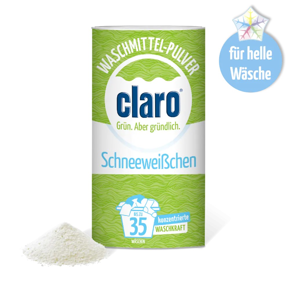 claroWaschmittel-PulverSchneeweißchen1kgâ€?5Wäschen