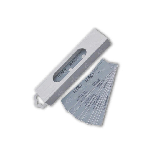 ErsatzklingeSchaber7,5cmCarbon10erPack
