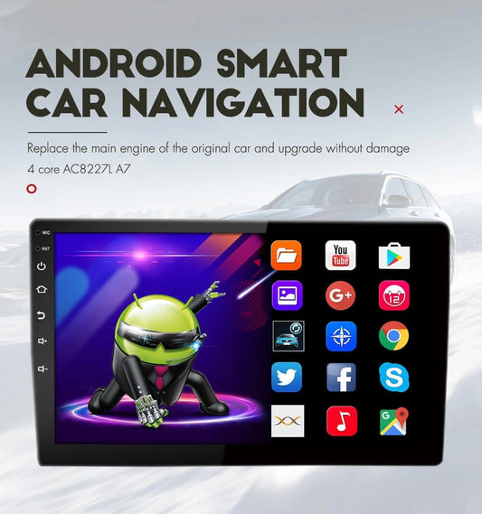 ESSGOO|BluetoothCarStereoFor2007-2013Peugeot,WirelessCarplay&AndroidAutoWithSteeringWheelControls