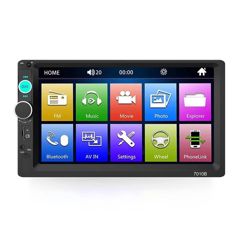 ESSGOOFR7002|CarStereoHD7"TouchScreenRadioMP5PlayerWithBTAUXLinking"