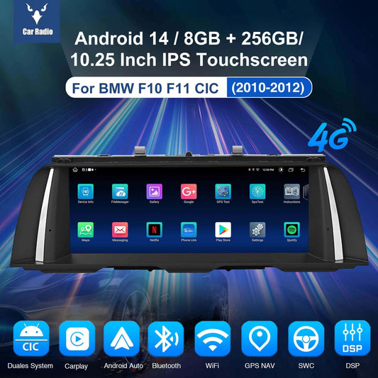 ESSGOOLZ0001|Original&AndroidDualSystem,10.25InchIPSTouchscreen-ForBMWF10,Bluetooth5.0,AppleCarPlay&AndroidAuto,FMRDS