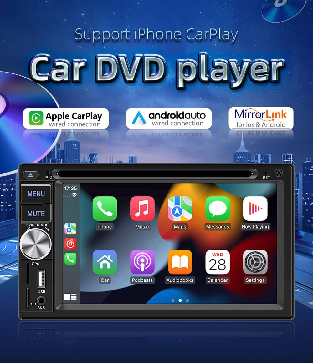 ESSGOOS4800|CarCDAndDVDRadioPlayerHeadUnitGPSSATNAVRearCamera