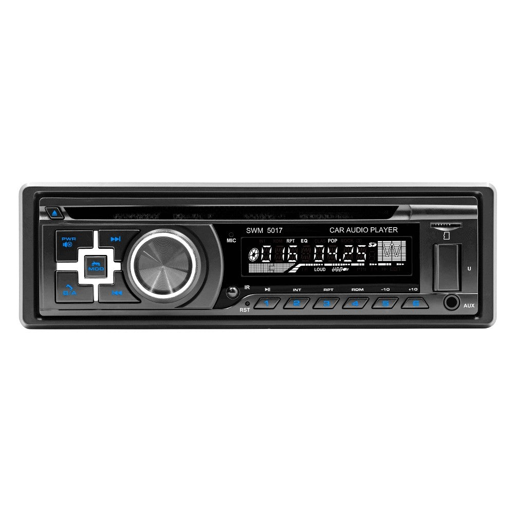 ESSGOOSWM5017|SingleDinDVDCDCarStereoMP3PlayerFMAudioRadioBTUSBAUXSDIn-dash