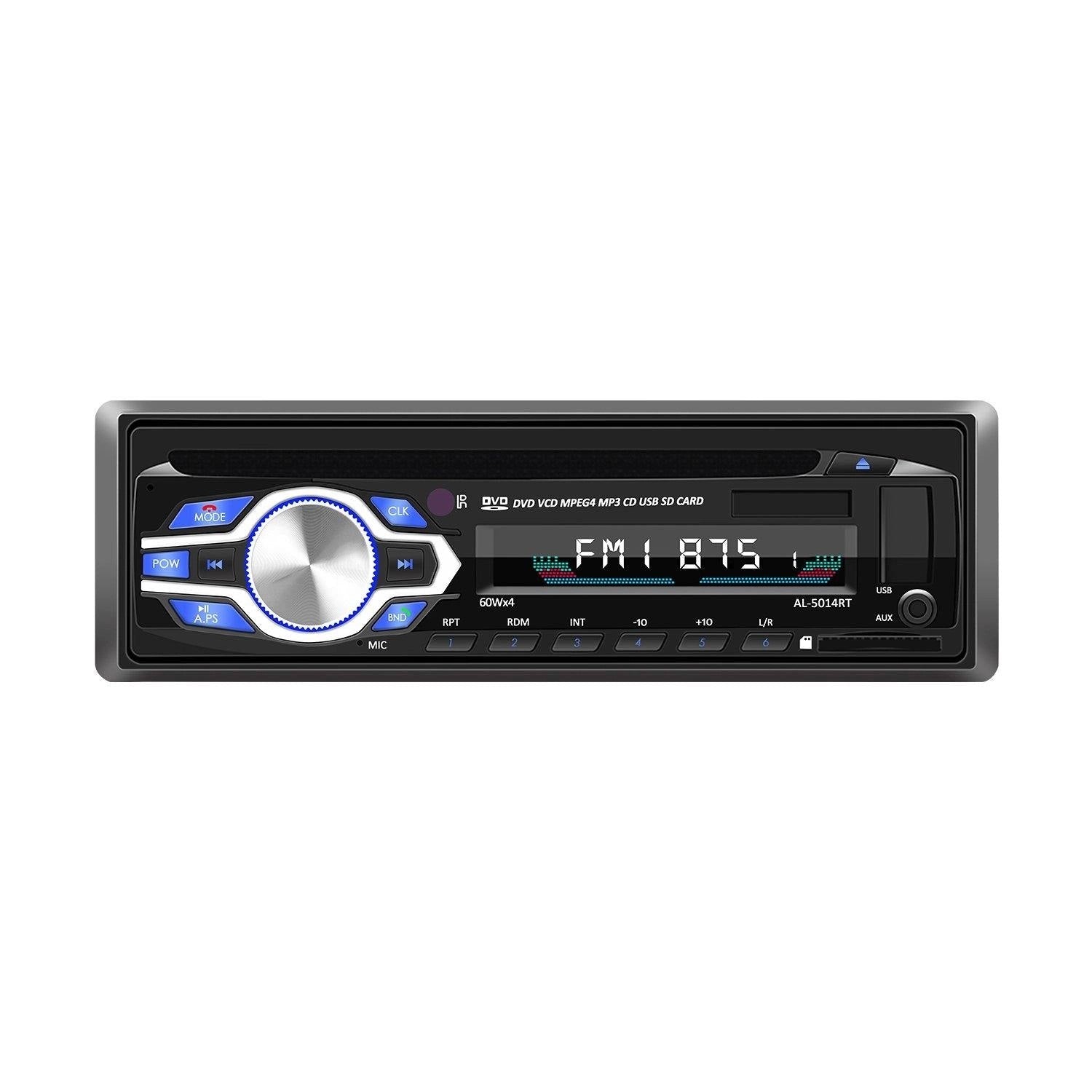 ESSGOOTS0005|SingleDinDVDCDCarStereoMP3PlayerFMAudioRadioBTUSBAUXSDIn-dash