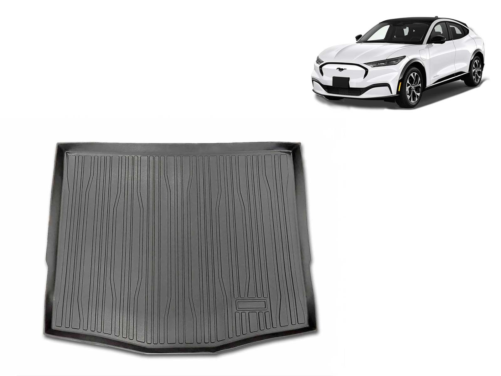 FordMustangMach-E:All-weatherTrunkMat,BootLiner(PremiumRecyclableRubber)