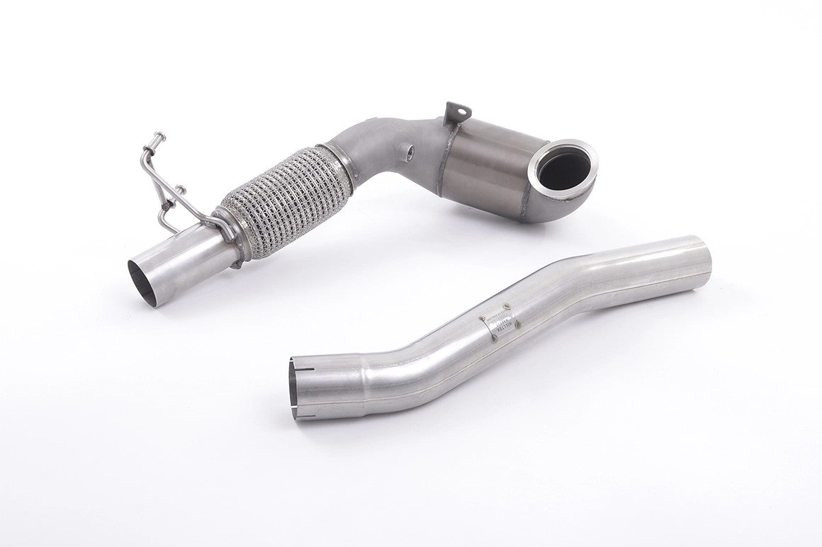 MilltekCastDownpipewithRaceCatSkodaOctaviavRS2.0TSI245PSHatch&Estate(HundschalterundDSG-autoOhne-OPF\/GPF&PostFacelift)-Tuningteile.kaufen