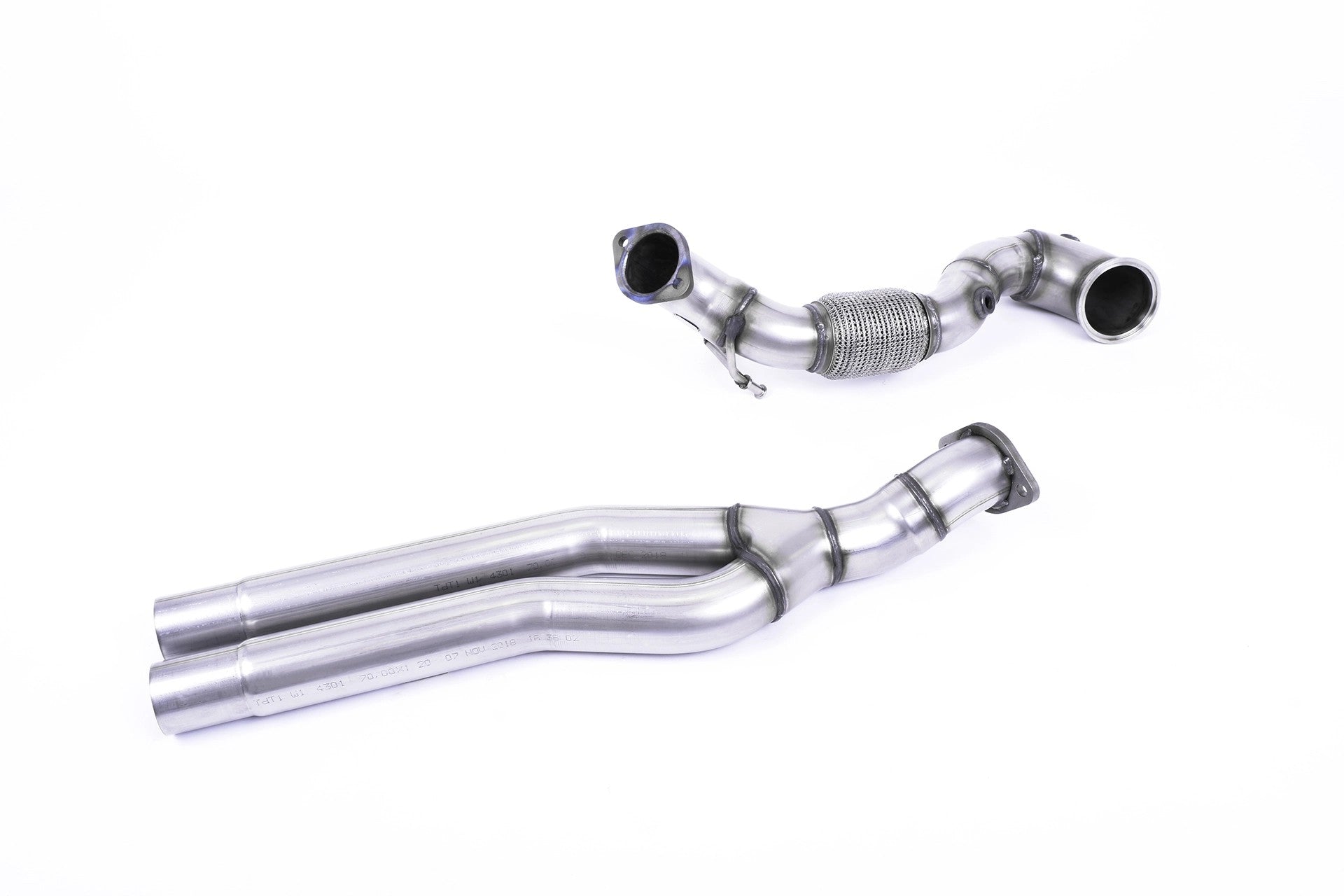MilltekLarge-boreDownpipeundDe-catAudiRS3Limousine\/Sedan400PS(8VMQB)-Ohne-OPF\/GPFModelle-Tuningteile.kaufen