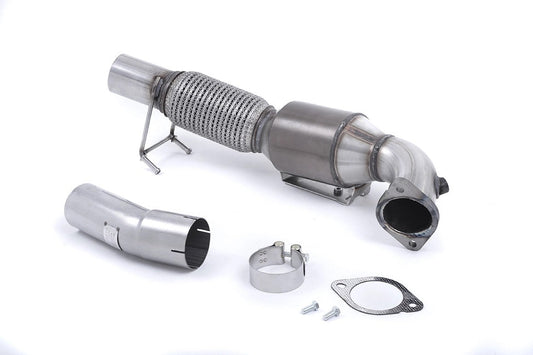 MilltekLargeBoreDownpipeundHi-FlowSportsCatFordFocusMk3RS2.3-litreEcoBoost4wd5-TürerHatchback-Tuningteile.kaufen