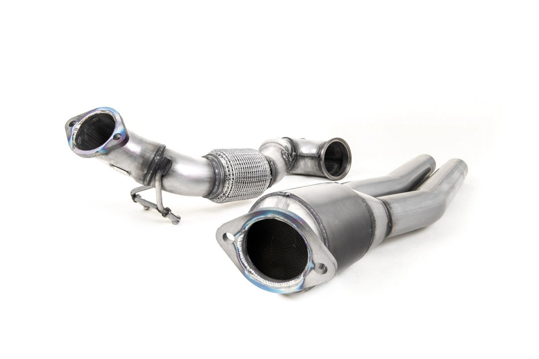 MilltekLargeBoreDownpipeundHi-FlowSportsCatAudiTTMk3TTRS2.5TFSIQuattro(Ohne-OPF\/GPFModelle)-Tuningteile.kaufen