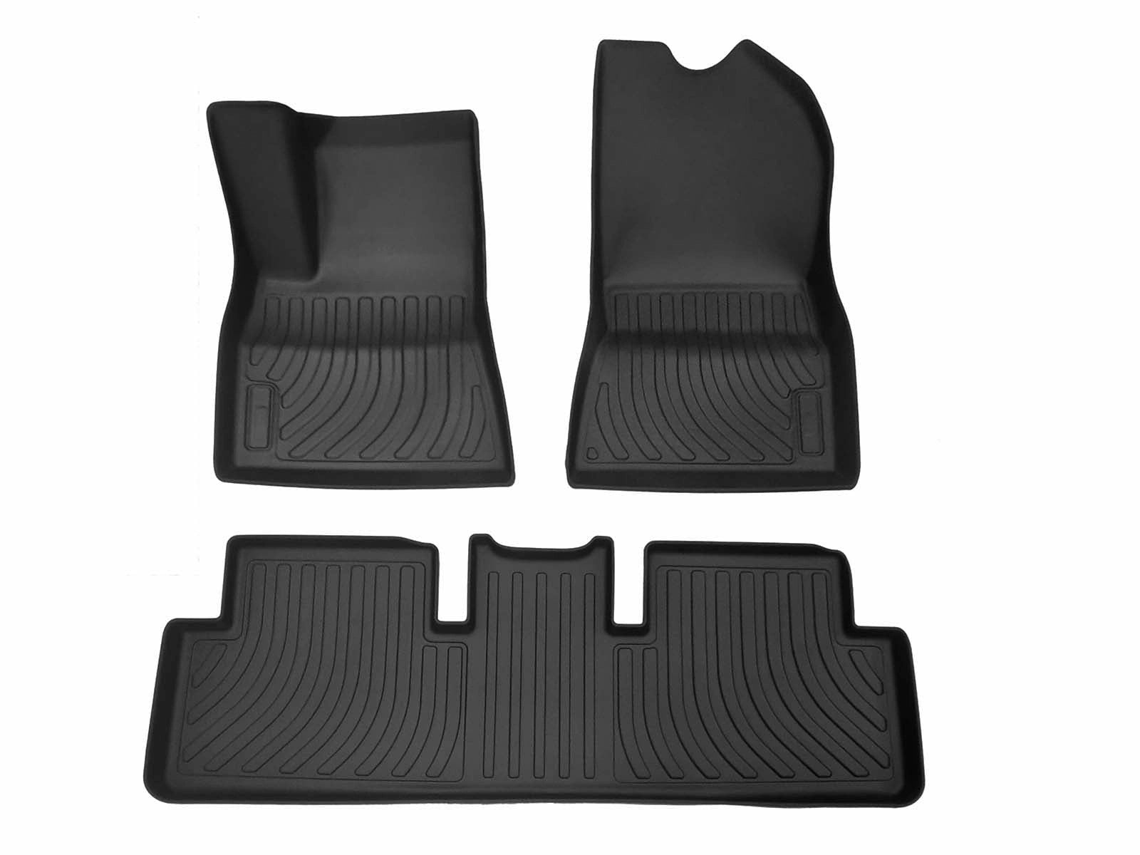 Model3:AllWeatherInteriorFloorMats(RecyclableRubber)–LeftHandDrive