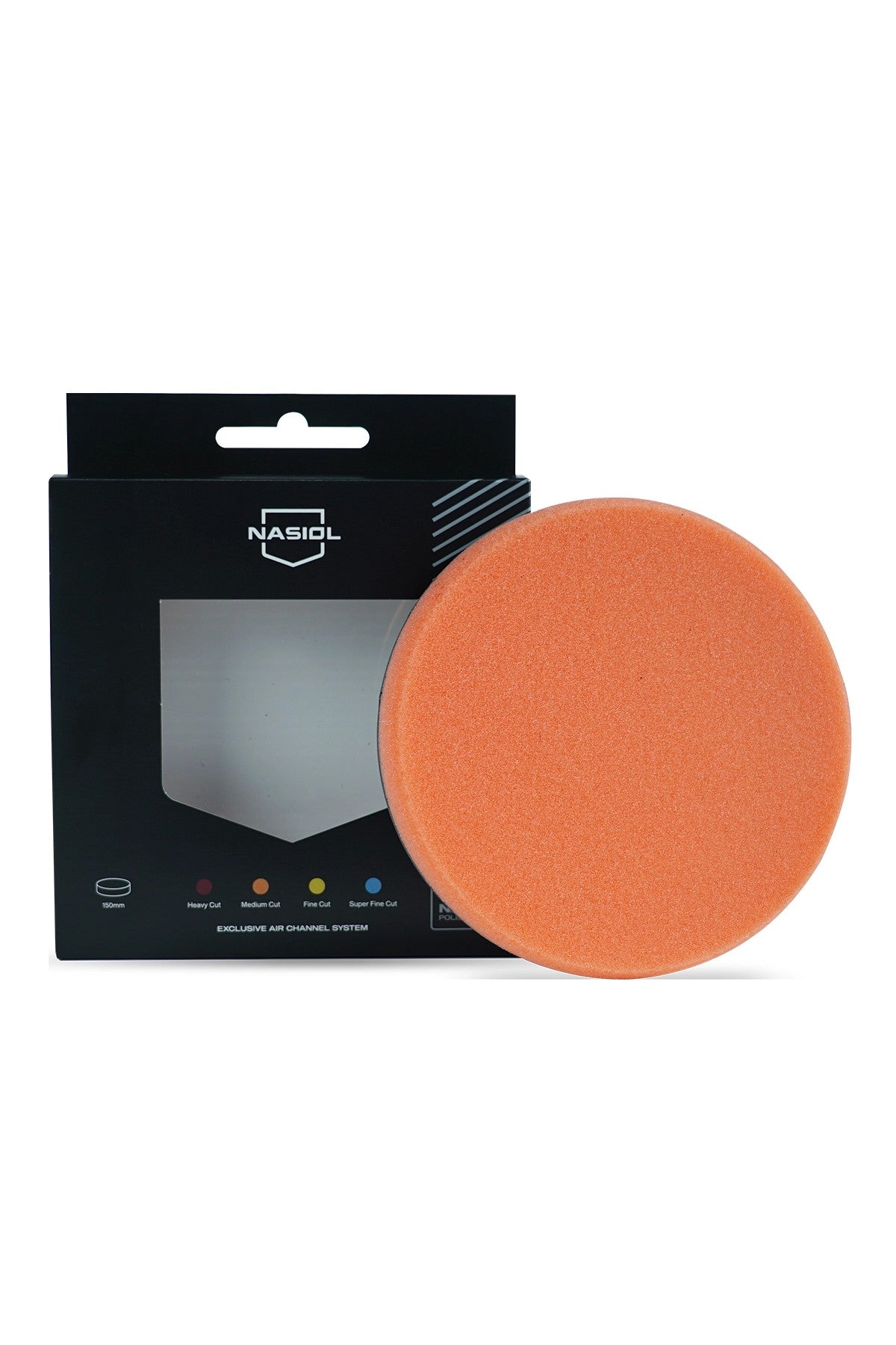 NasiolPolierpadMediumCut(orange)-CleaRub305