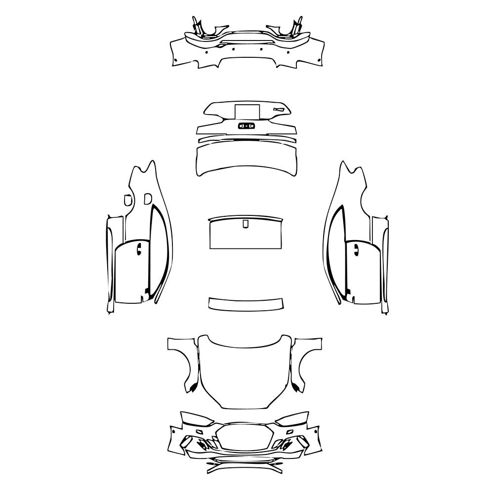 PassgenaueLackschutzfolienPPFAudiA5RS5Coupe2025