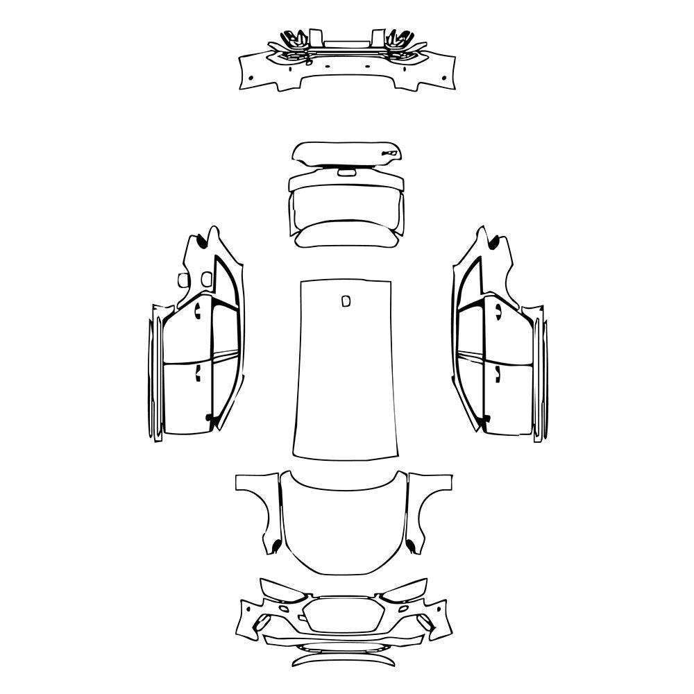 PassgenaueLackschutzfolienPPFAudiA4RS4Avant2020