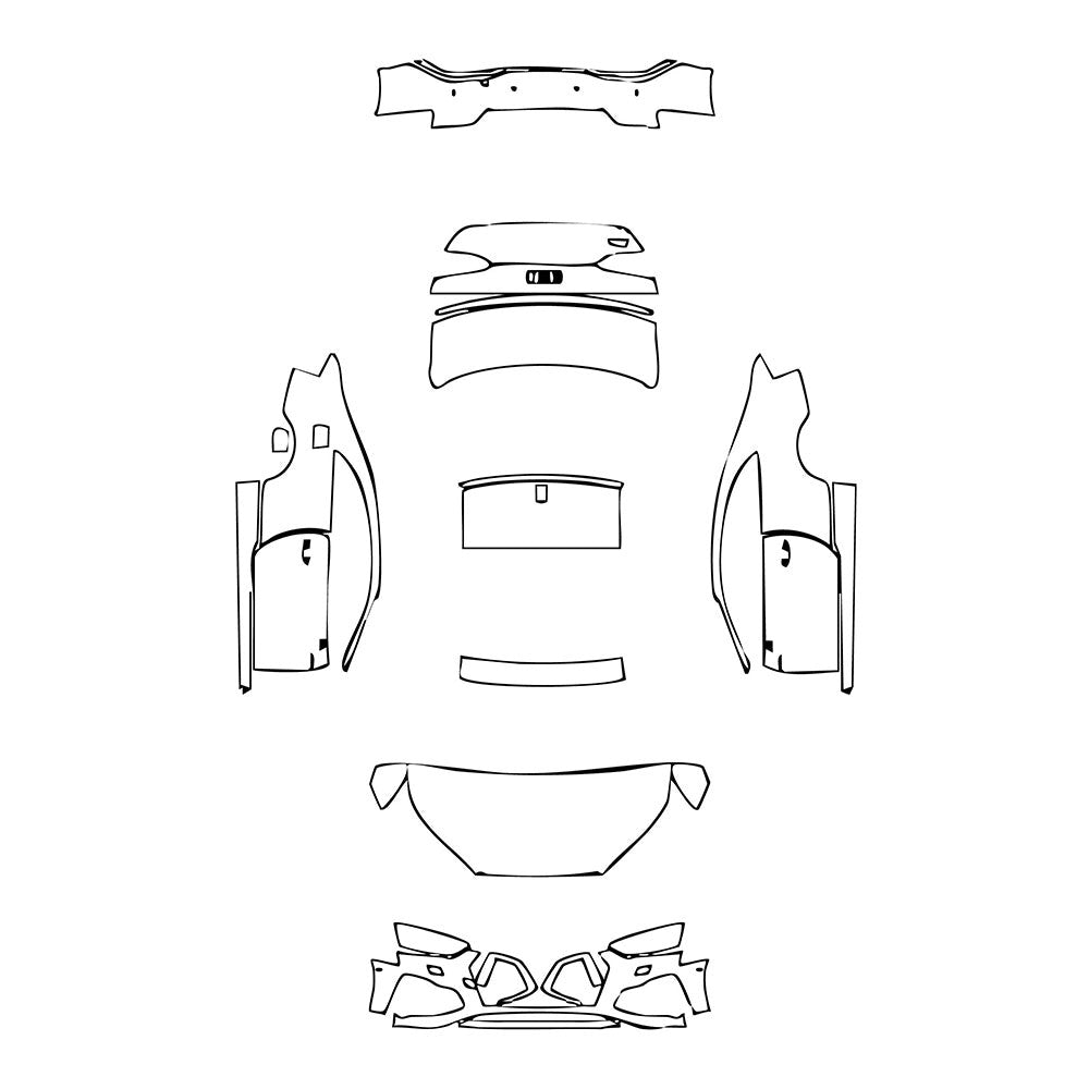 PassgenaueLackschutzfolienPPFAudiA5S5Coupe2024
