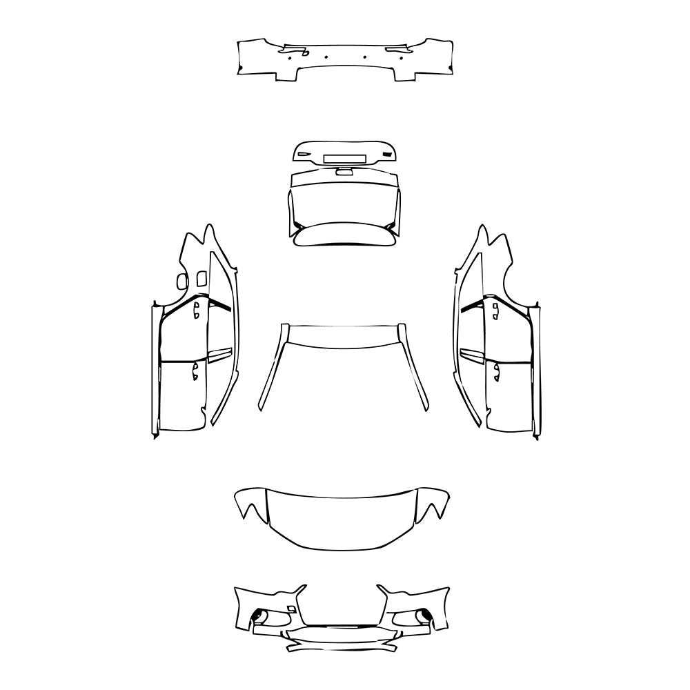 PassgenaueLackschutzfolienPPFAudiA6A6AvantBase2020
