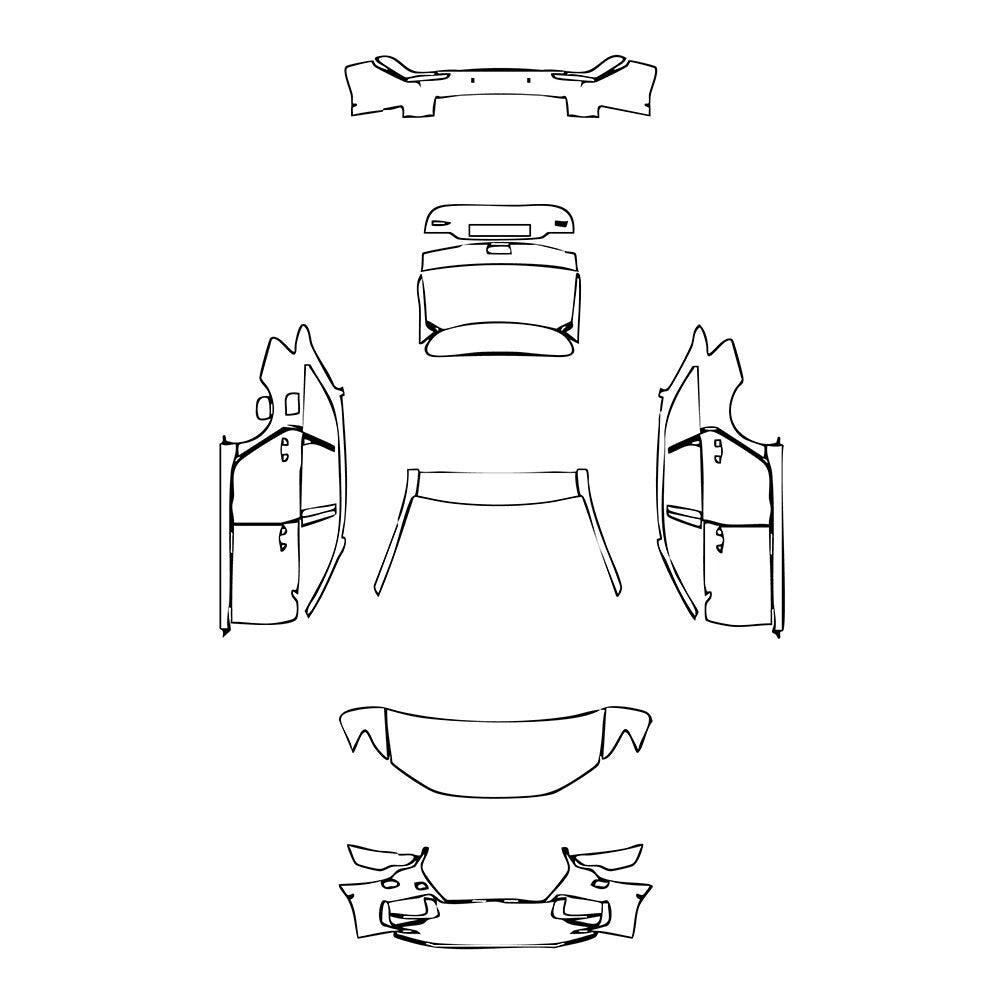 PassgenaueLackschutzfolienPPFAudiA6A6AvantS-line2020