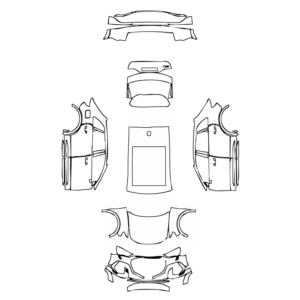 PassgenaueLackschutzfolienPPFAudiQ3SUVRSQ32020