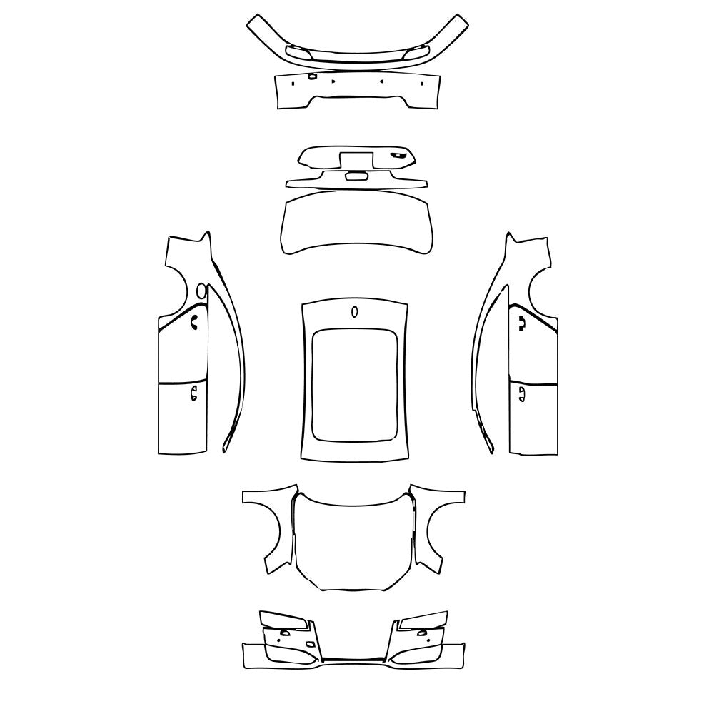 PassgenaueLackschutzfolienPPFAudiA8A8L(ExtendedWheelbase)Sport2017
