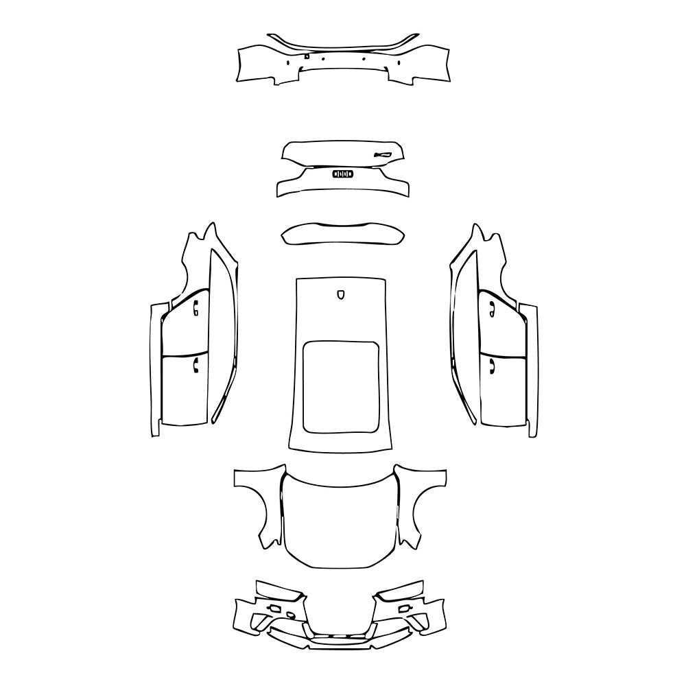 PassgenaueLackschutzfolienPPFAudiA4RS4Avant2016
