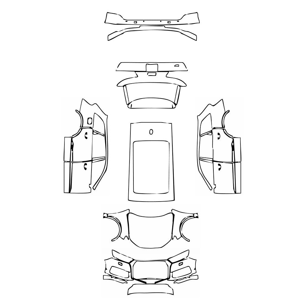 PassgenaueLackschutzfolienPPFAudiQ7Base2016