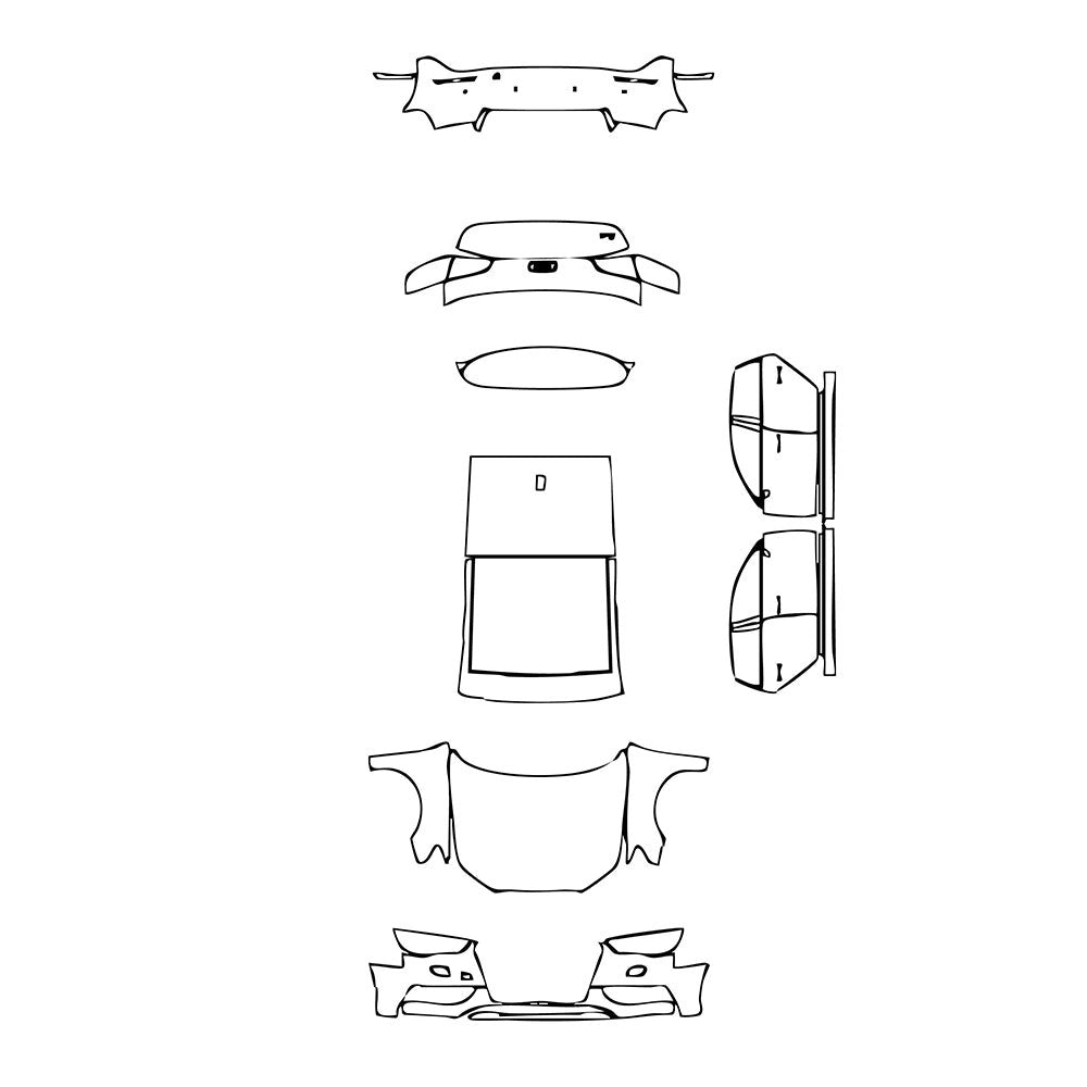 PassgenaueLackschutzfolienPPFAudiA3SportbackBase2015