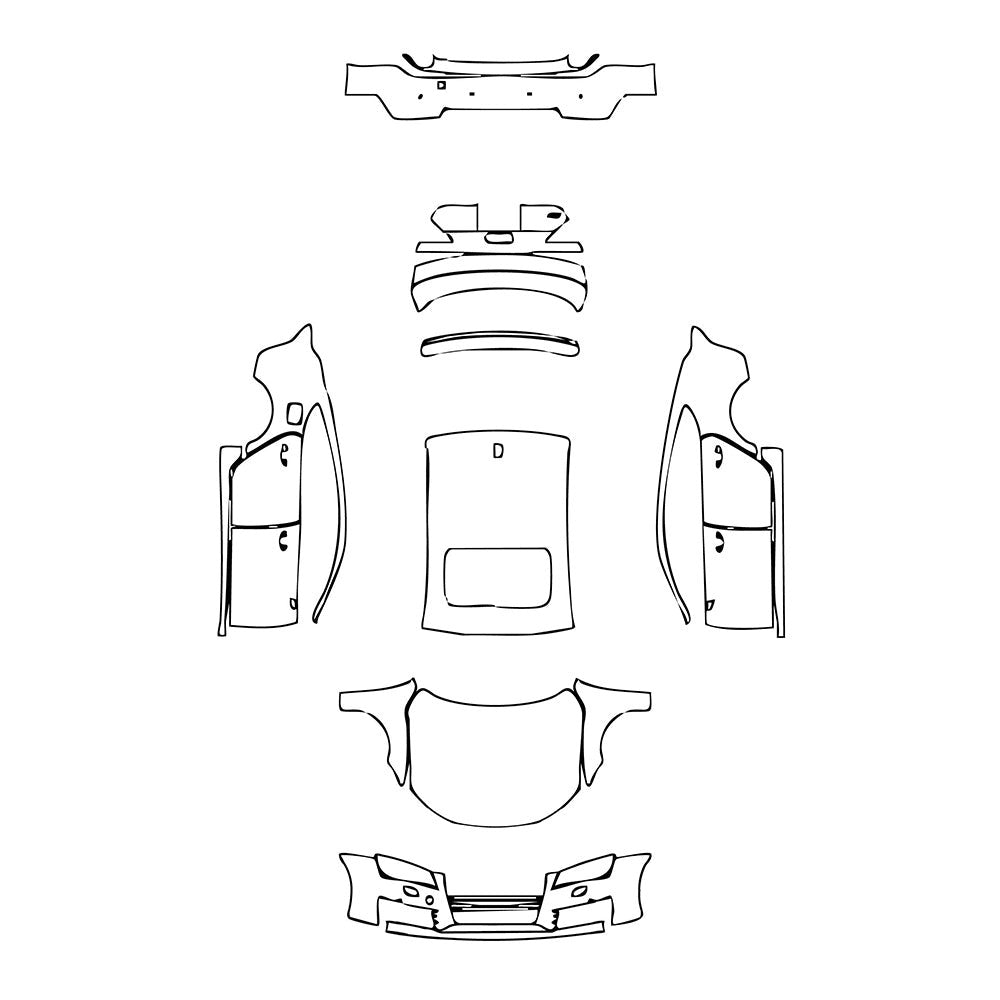 PassgenaueLackschutzfolienPPFAudiA7A7SportbackBase2015