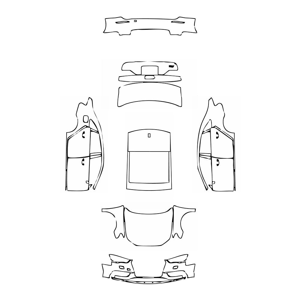 PassgenaueLackschutzfolienPPFAudiA3LimousineBase2014