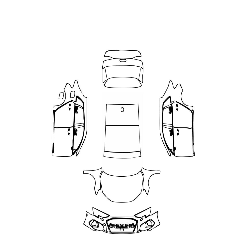 PassgenaueLackschutzfolienPPFAudiA3SportbackBase2021