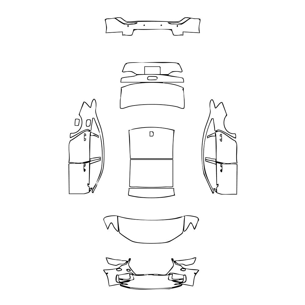 PassgenaueLackschutzfolienPPFAudiA6A6LS-line2021