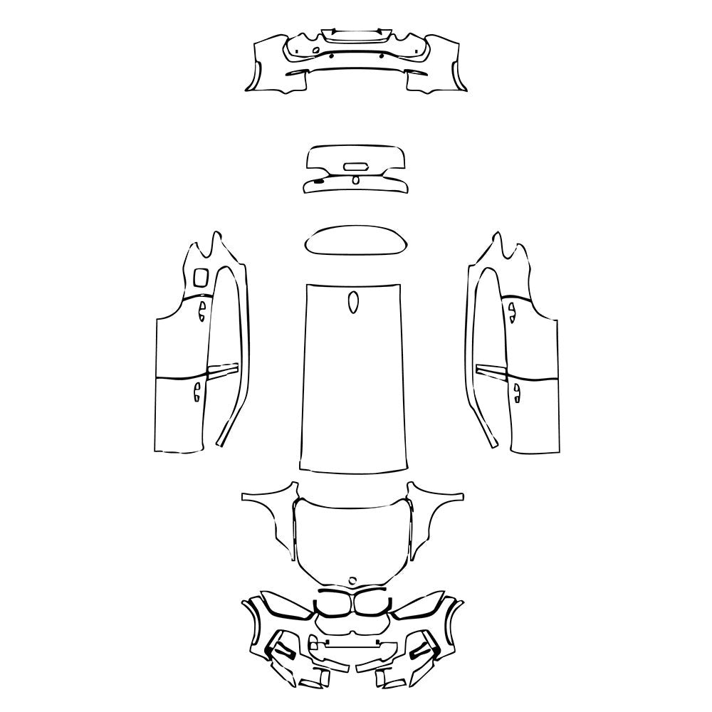 PassgenaueLackschutzfolienPPFBMWX1ExtendedWheelbaseMSport2020