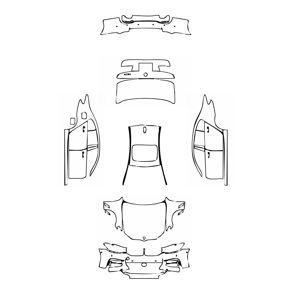 PassgenaueLackschutzfolienPPFBMW5SeriesSedanStandardWheelbaseMSport2019