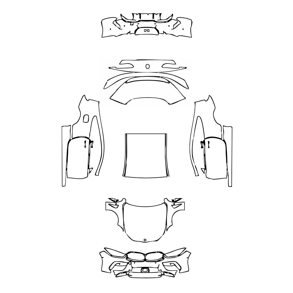 PassgenaueLackschutzfolienPPFBMW8SeriesCoupeM82019