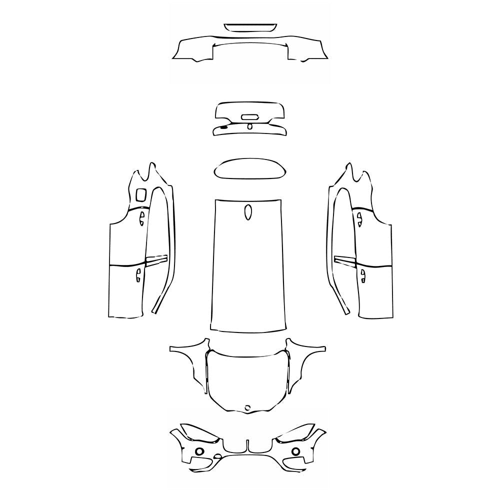 PassgenaueLackschutzfolienPPFBMWX1ExtendedWheelbaseBase2017